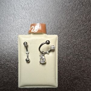 Elegant Silver and Crystal Women's Jewelry Set